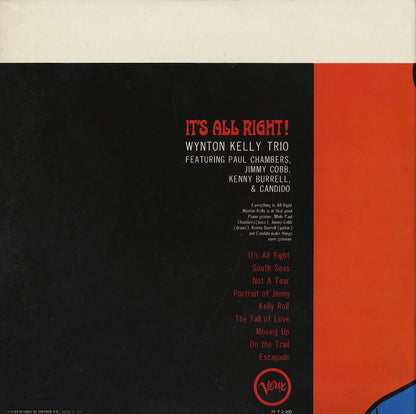 Wynton Kelly / ウィントン・ケリー / It's All Right! (MV2092)