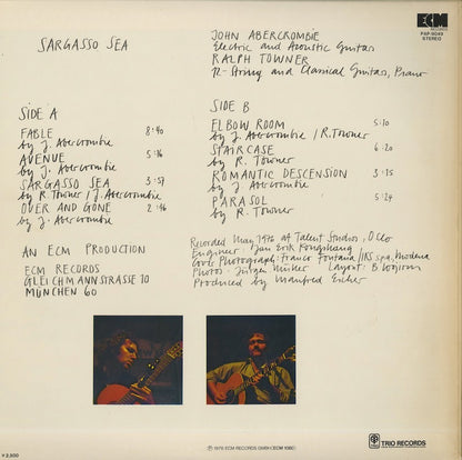 John Abercrombie, Ralph Towner / Sargasso Sea (PAP-9049)