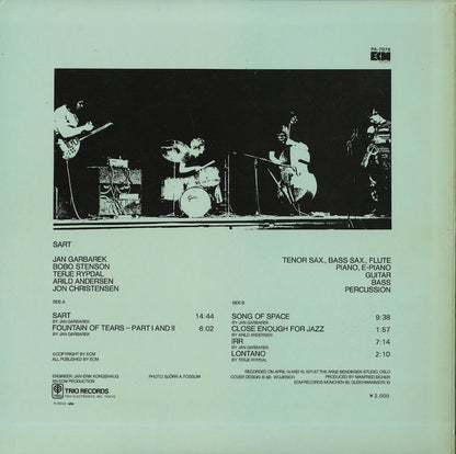 Jan Garbarek / Bobo Stenson / Terje Rypdal / Arild Andersen / Jon Christensen / Sart (PA-7076)