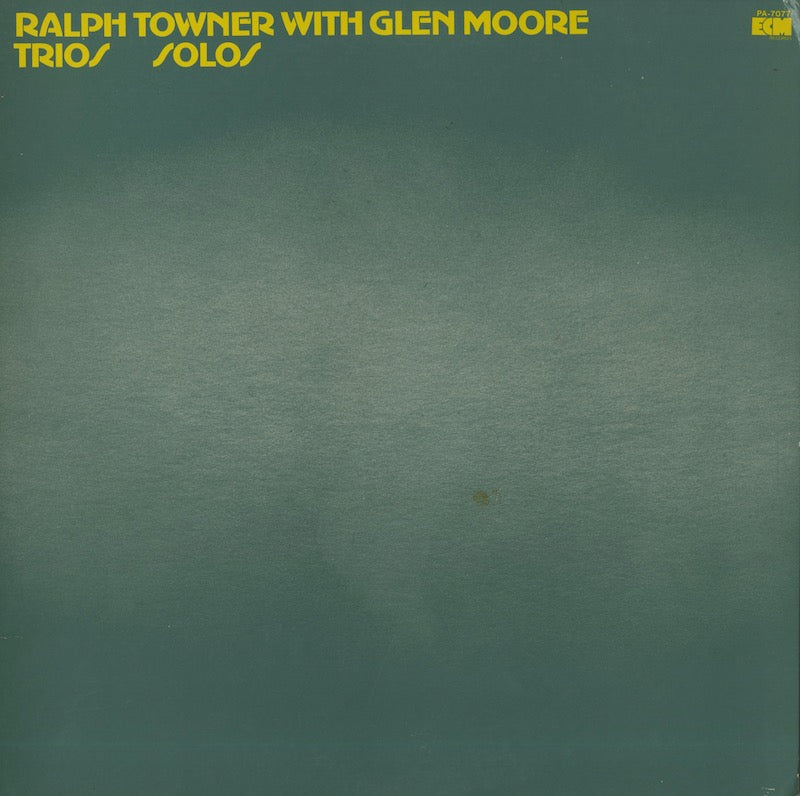 Ralph Towner With Glen Moore / Trios / Solos (PA-7077)