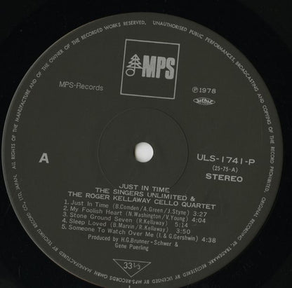 The Singers Unlimited / シンガーズ・アンリミテッド / Just In Time (ULS-1741-P)