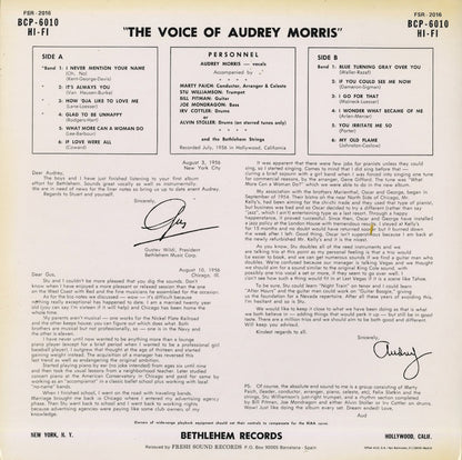 Audrey Morris / オードリー・モリス / The Voice Of Audrey Morris (FSR-2016)