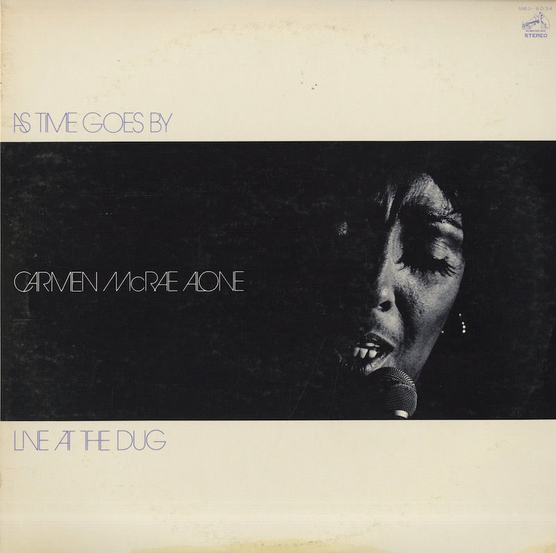 Carmen McRae / カーメン・マクレー / Alone / Live At The Dug (SMJ-6034)