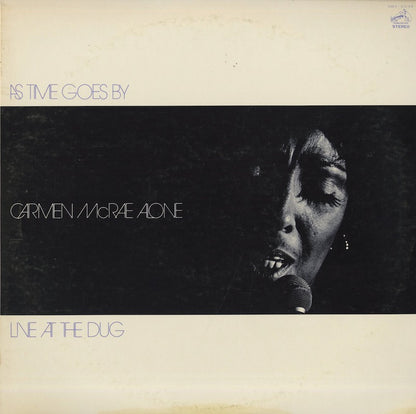 Carmen McRae / カーメン・マクレー / Alone / Live At The Dug (SMJ-6034)
