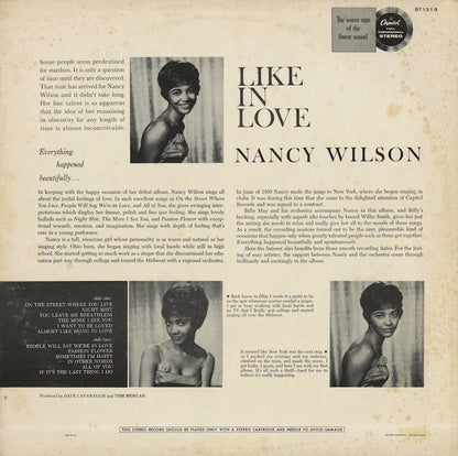 Nancy Wilson / ナンシー・ウィルソン / Like In Love (ST-1319)