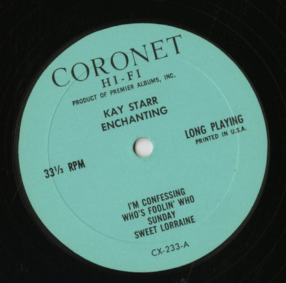 Kay Starr / ケイ・スター / The Enchanting (CX-233)