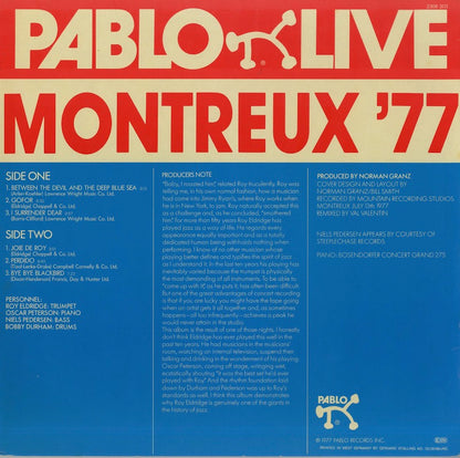 Roy Eldridge / ロイ・エルドリッジ / Montreux '77 (2308-203)