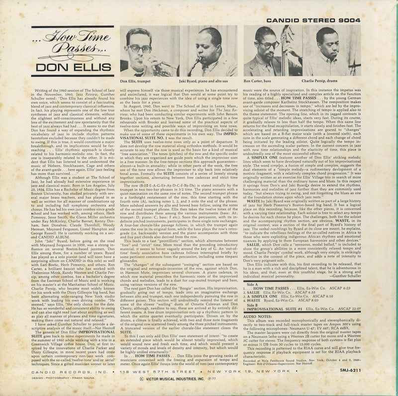Don Ellis / ドン・エリス / ...How Time Passes... (SMJ-6211)