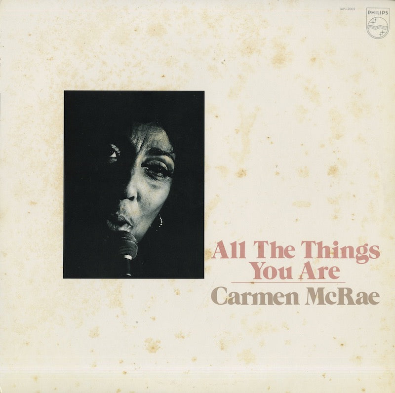 Carmen McRae / カーメン・マクレー / All The Things You Are (16PJ-2002)