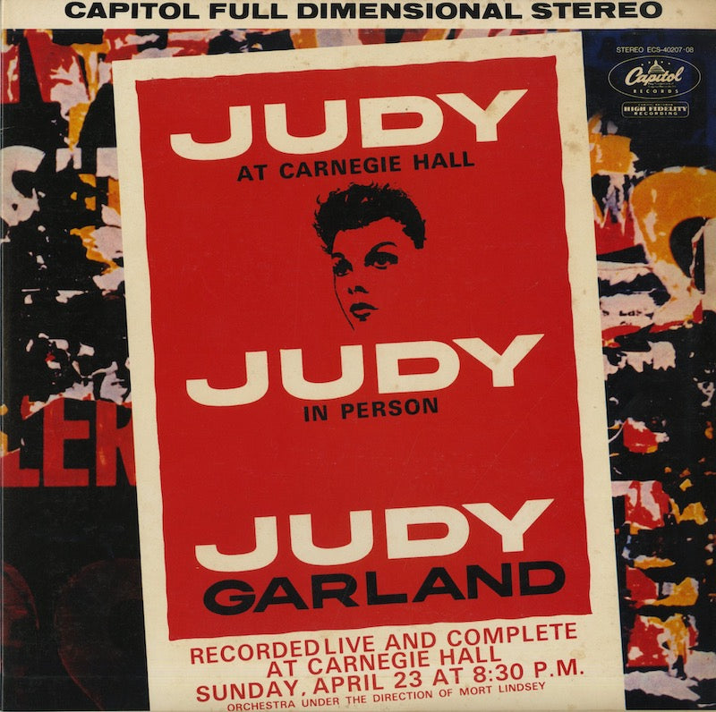Judy Garland / ジュディ・ガーランド / Judy At Carnegie Hall - Judy In Person -2LP (ECS-40207-08)