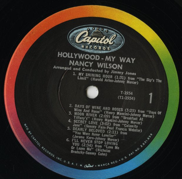 Nancy Wilson / ナンシー・ウィルソン / Hollywood My Way (T 1934)