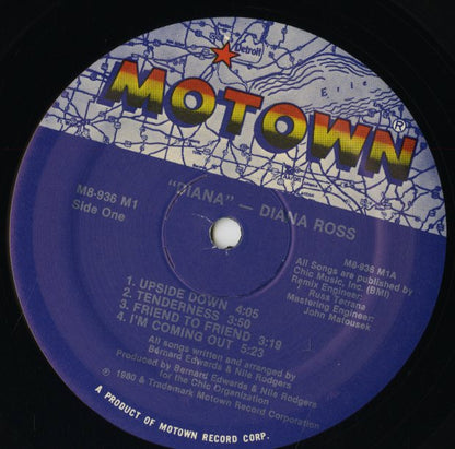 Diana Ross / ダイアナ・ロス / Diana (M8-936M1)