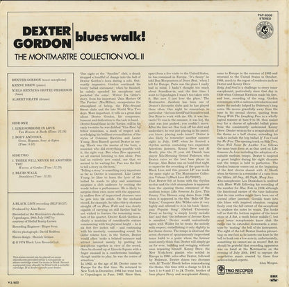 Dexter Gordon / デクスター・ゴードン / Blues Walk! The Montmartre Collection Vol. II (PAP-9008)