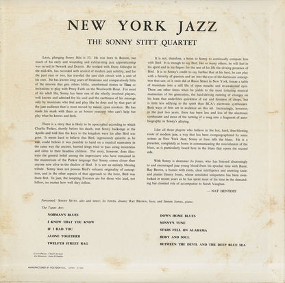 Sonny Stitt / ソニー・スティット / New York Jazz (UMV 2558)