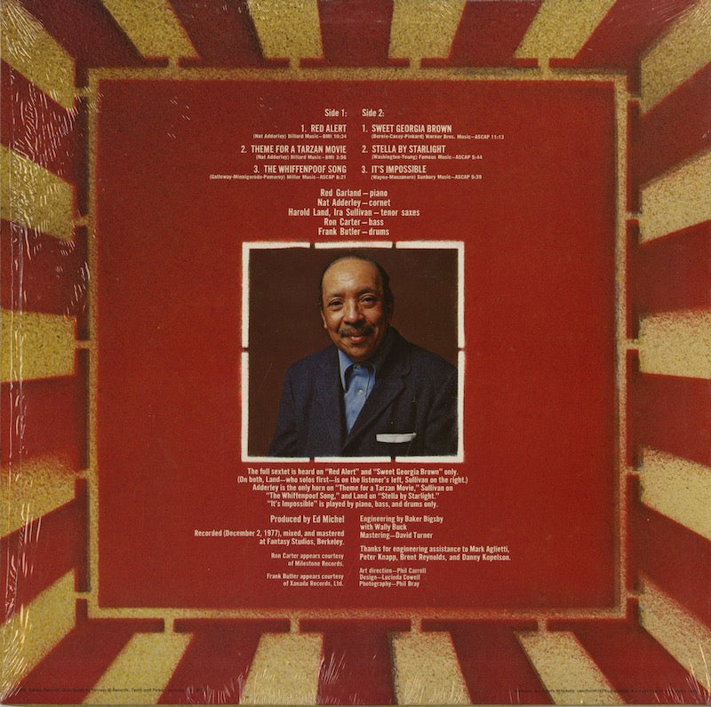 Red Garland / レッド・ガーランド / Red Alert (GXY-5109)
