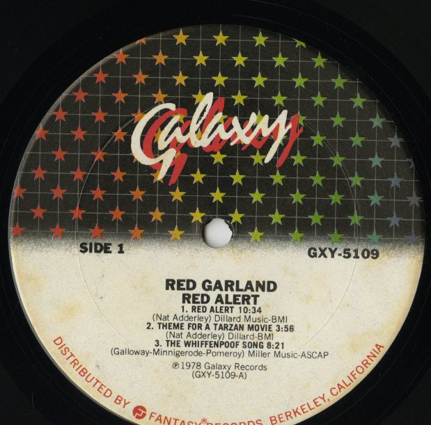 Red Garland / レッド・ガーランド / Red Alert (GXY-5109)