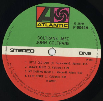 John Coltrane / ジョン・コルトレーン / Coltrane Jazz (P-6044A)
