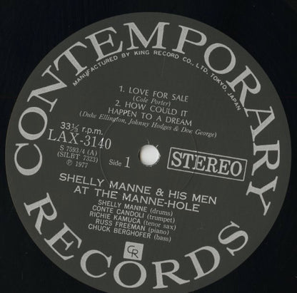 Shelly Manne / シェリー・マン / Live! At The Manne Hole -2LP (LAX 3140/1)