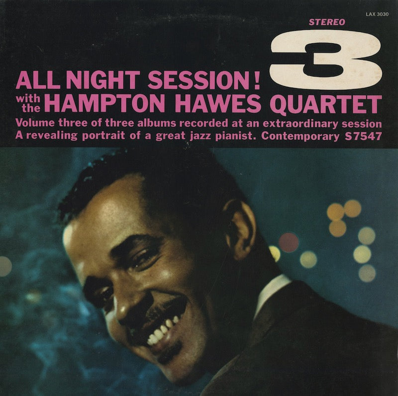 Hampton Hawes / ハンプトン・ホーズ / All Night Session! VOL.3 (LUX 3030)