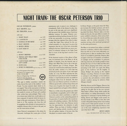 Oscar Peterson / オスカー・ピーターソン / Night Train (MV 2063)