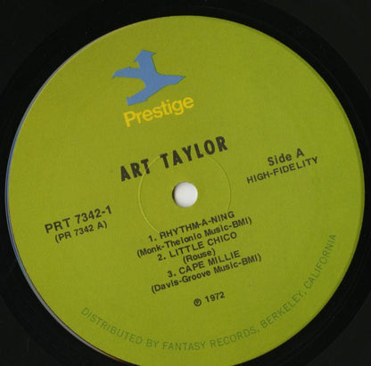 Arthur Taylor / アーサー・テイラー / Hard Cookin' (PR 7342)